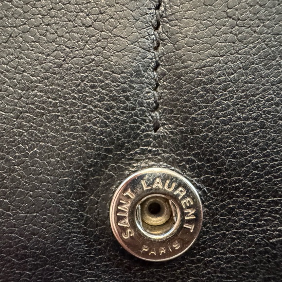 GUC Saint Laurent Paris Black Wallet - Picture 3 of 9